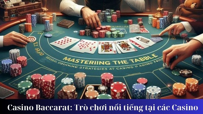 Chiến lược chơi casino Baccarat hiệu quả